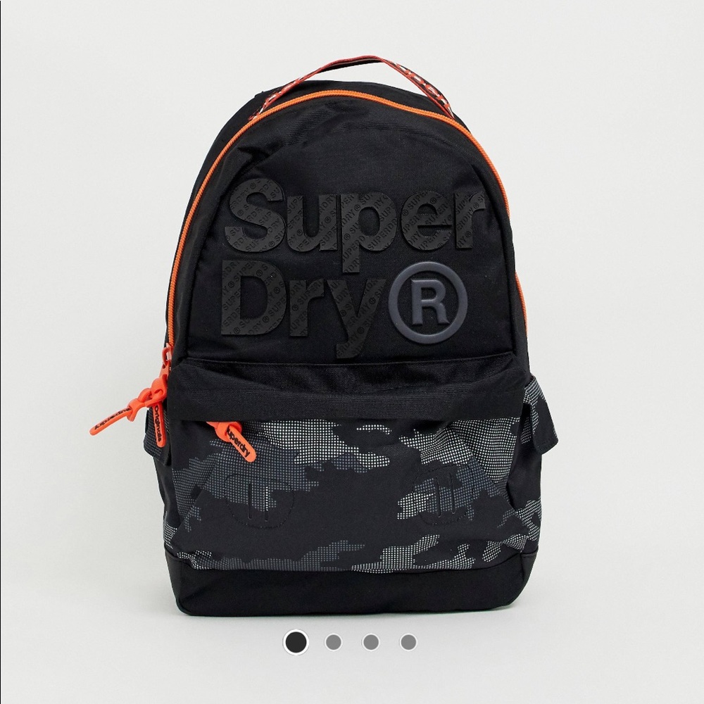 Superdry camo backpack. Barely used
